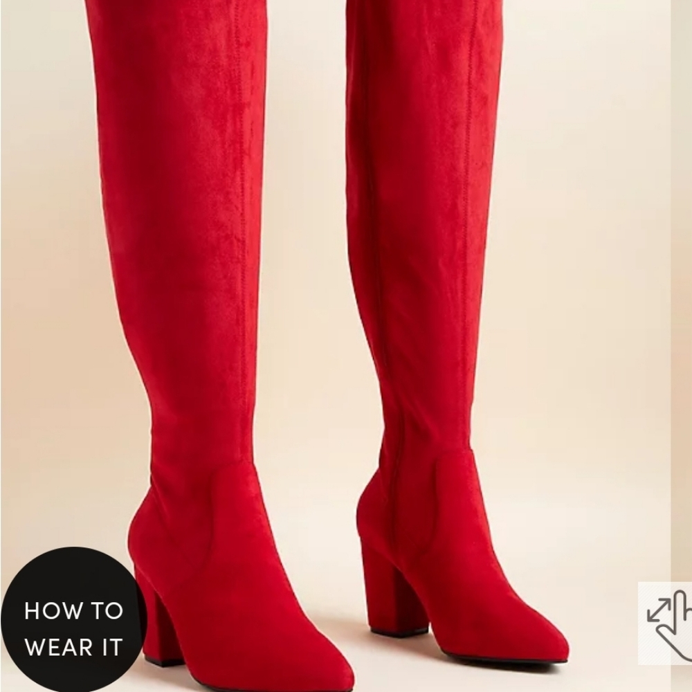 Thigh high boots